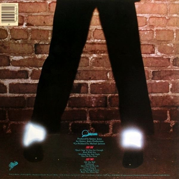 Michael Jackson - Off the Wall - VG+ LP Record 1979 Epic USA Original Vinyl - Pop / Disco / Funk - Shuga Records