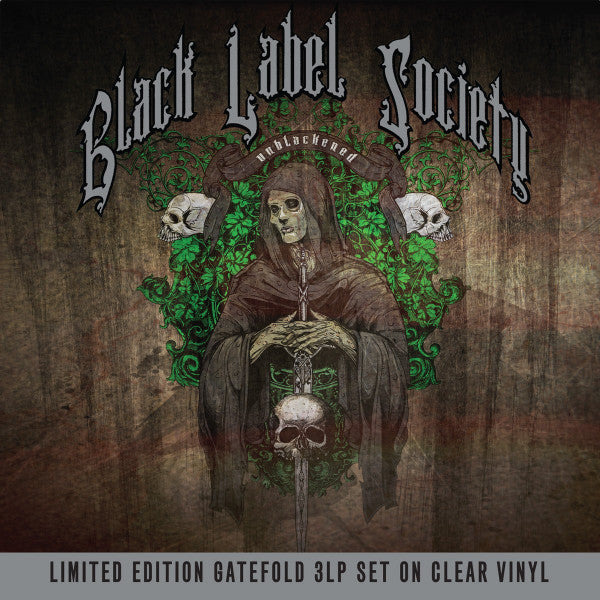 Black Label Society - Unblackened - Mint- 3 LP Record 2013 Vinyl Vault Clear Vinyl - Hard Rock / Heavy Metal - Shuga Records