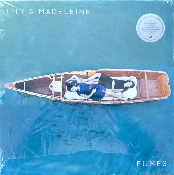 Lily & Madeleine - Fumes - Mint- LP Record 2014 Asthmatic Kitty USA Vinyl, Insert & Download - Folk / Folk Rock - Shuga Records