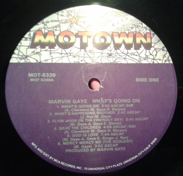 Marvin Gaye - What's Going On (1971) - Mint- LP Record 1980's Tamla USA Vinyl - Soul / Funk - Shuga Records