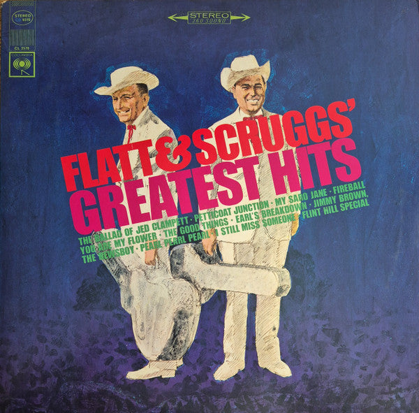 Flatt & Scruggs - Greatest Hits (1966) - Mint- LP Record 19?? Columbia Vinyl - Bluegrass / Banjo / Country / Folk - Shuga Records