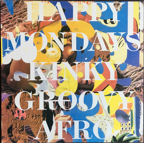 Happy Mondays – Kinky Groovy Afro - VG+ 12" Single Record 1990 Elektra USA Vinyl - Alternative Rock / Indie Rock / Leftfield