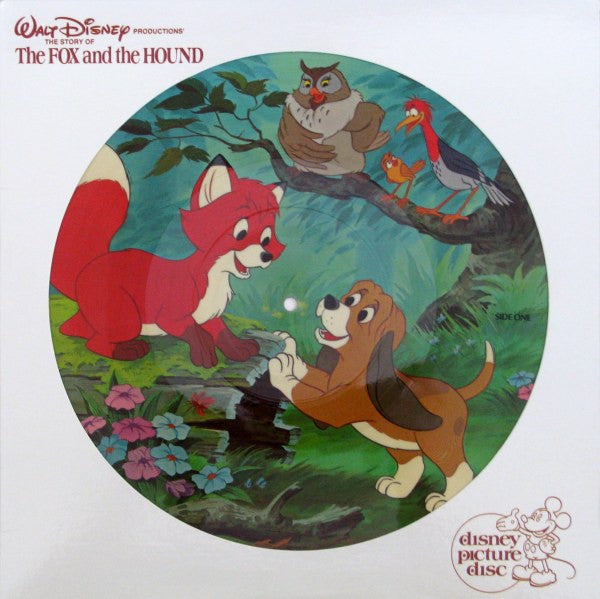 Walt Disney - The Fox And The Hound - VG LP Record 1981 Disneyland USA Picture Disc Vinyl - Soundtrack / Children's - Shuga Records