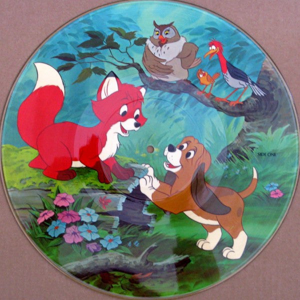 Walt Disney - The Fox And The Hound - VG LP Record 1981 Disneyland USA Picture Disc Vinyl - Soundtrack / Children's - Shuga Records