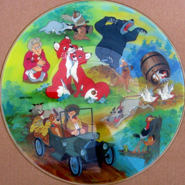 Walt Disney - The Fox And The Hound - VG LP Record 1981 Disneyland USA Picture Disc Vinyl - Soundtrack / Children's - Shuga Records