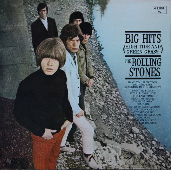 The Rolling Stones - Big Hits (High Tide And Green Grass) (1966) - VG+ LP Record 1976 Nova Germany Vinyl - Rock & Roll / Blues Rock - Shuga Records