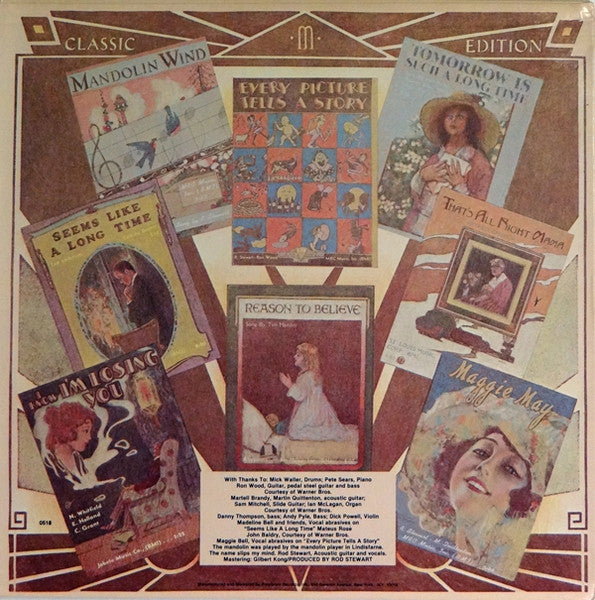 Rod Stewart - Every Picture Tells A Story (1971) - Mint- LP Record 1978 Mercury USA Vinyl - Pop Rock / Classic Rock - Shuga Records