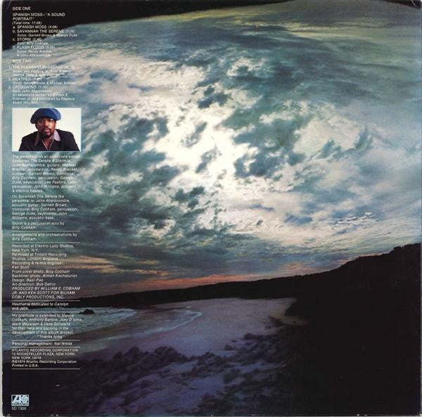 Billy Cobham - Crosswinds - Mint- LP Record 1974 Atlantic USA Original VSRP Sonic Recording Products Press Vinyl - Jazz / Fusion - Shuga Records