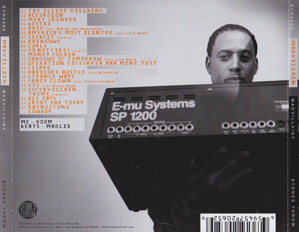 Madvillain - Madvillainy (2004) - New CD 2010 Stones Throw Records - Hip Hop / Leftfield - Shuga Records