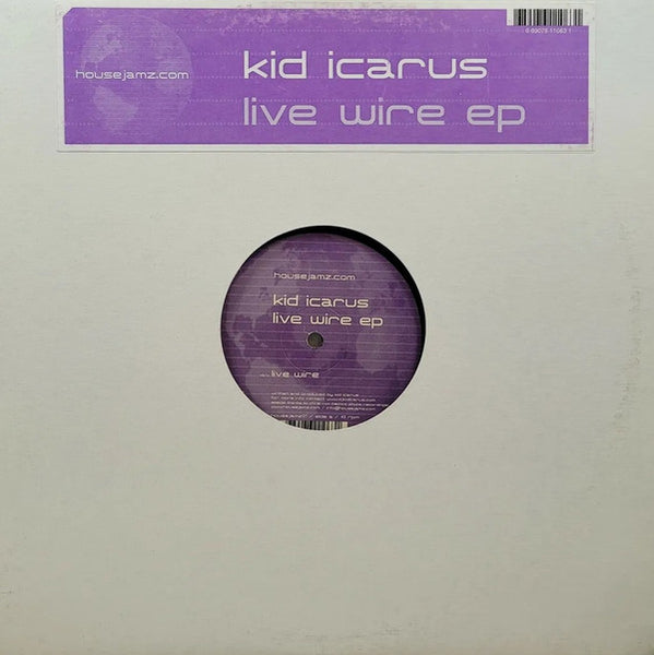 Kid Icarus - Live Wire EP / Gotta Keep Movin - New 12" Single Record 2006 House Jamz USA Vinyl - House / Funky Deep Cali House - Shuga Records