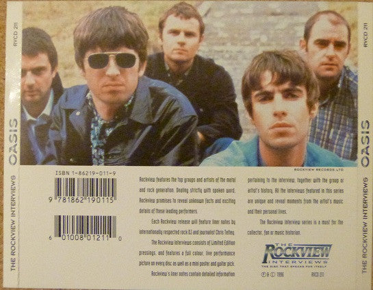 Oasis - The Story And The Glory - VG+ CD 1996 Rockview UK RARE Unofficial - Interview / Non-Music - Shuga Records