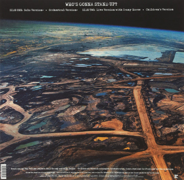 Neil Young - Who's Gonna Stand Up? - LP Record 2014 Reprise Vinyl - Rock / Folk Rock
