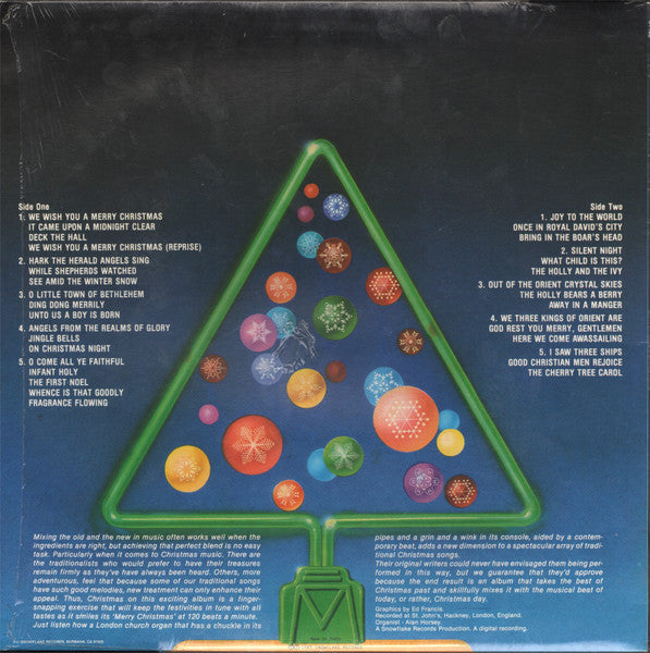Alan Horsey - Switched-On Christmas - Mint- LP Record 1985 Snowflake Italy Vinyl - Holiday / Disco / MOOG - Shuga Records