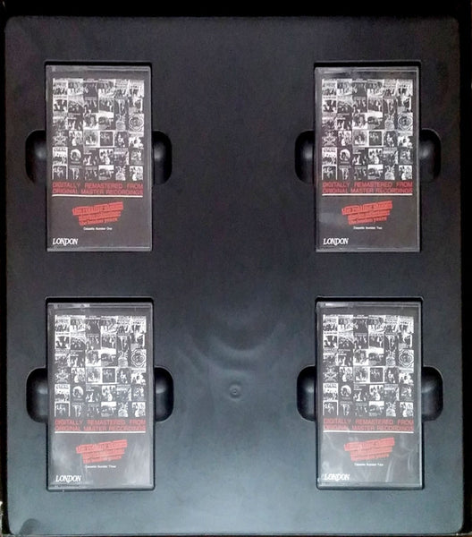 The Rolling Stones- Singles Collection - The London Years - Mint- 4x Cassette Box Set 1989 ABKCO USA Tape & Book -  Rock & Roll / Blues Rock - Shuga Records
