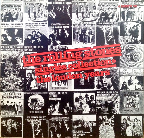 The Rolling Stones- Singles Collection - The London Years - Mint- 4x Cassette Box Set 1989 ABKCO USA Tape & Book -  Rock & Roll / Blues Rock - Shuga Records