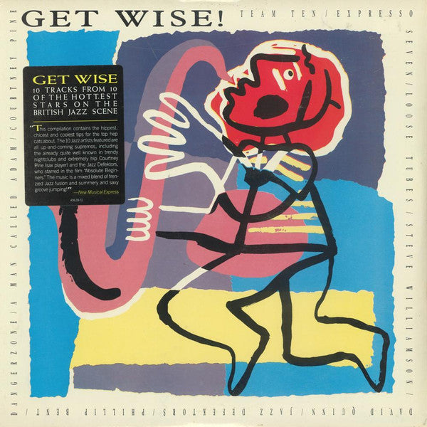 Various - Get Wise - New LP Record 1986 Epic USA Original Vinyl - Jazz / Soul-Jazz/ Smooth / Funk / Latin - Shuga Records