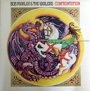Bob Marley & The Wailers – Confrontation (1983) - VG LP Record 1985 Island Tuff Gong USA Vinyl - Reggae / Roots Reggae