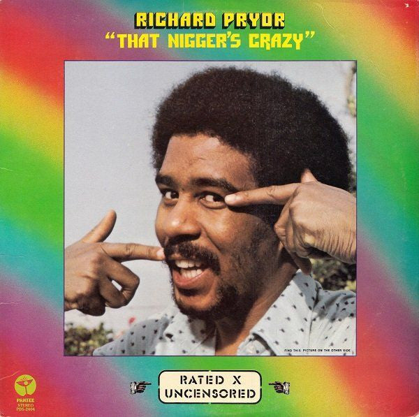Richard Pryor ‎– That Nigger's Crazy - VG+ LP Record 1974 Partee USA Vinyl - Comedy - Shuga Records