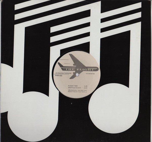 The Fascination - The Flight / Serious - VG+ 12" Single 1989 Play House Records USA - Chicago House - Shuga Records