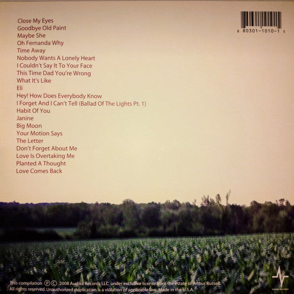 Arthur Russell - Love Is Overtaking Me - Mint- 2 LP Record 2014 Audika USA Vinyl & Insert - Pop Rock / Acoustic / Folk / Country - Shuga Records