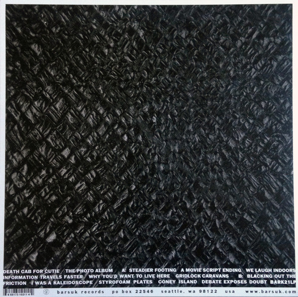 Death Cab for Cutie - The Photo Album (2001) - Mint- LP Record 2014 Barsuk 180 gram Vinyl & 4x Inserts - Indie Rock - Shuga Records