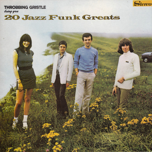 Throbbing Gristle - 20 Jazz Funk Greats (1979) - VG+ LP Record 1981 Expanded Music Industrial Records Italy Vinyl - Industrial / Avantgarde / Electronic - Shuga Records