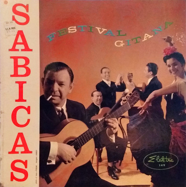 Sabicas - Festival Gitana - VG+ LP Record 1958 Elektra USA Original Vinyl - Latin / Flamenco - Shuga Records