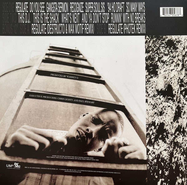 Warren G - Regulate... G Funk Era (1994) - VG+ 2 LP Record 2014 Def Jam Black Vinyl - Hip Hop / G-Funk