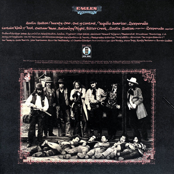 The Eagles - Desperado (1973) - New LP Record 2015 Asylum 180 gram Vinyl - Classic Rock / Pop Rock / Country Rock - Shuga Records