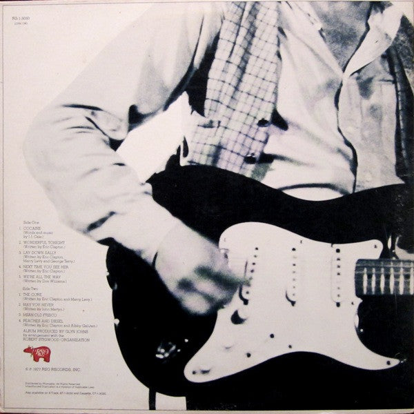 Eric Clapton ‎– Slowhand - VG+ LP Record 1977 RSO USA Vinyl - Classic Rock / Blues Rock
