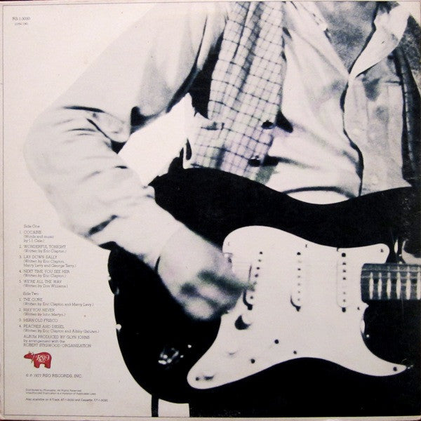 Eric Clapton ‎– Slowhand - VG+ LP Record 1977 RSO USA Vinyl - Classic Rock / Blues Rock - Shuga Records