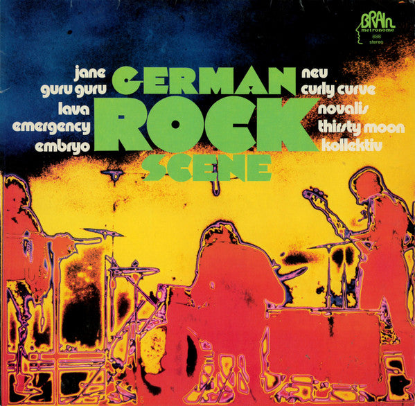 Various - German Rock Scene - VG+ LP Record 1973 Brain Germany Vinyl - Krautrock / Prog Rock - Shuga Records