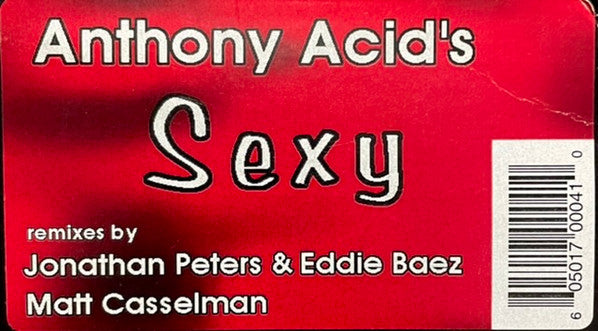 Anthony Acid - Diva Grooves Vol. 1 (Sexy) - Mint- 12" Single Record 1996 Deeper Rekords NYC USA Vinyl - House / Acid House - Shuga Records