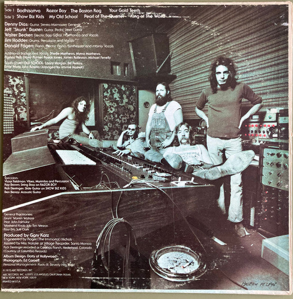 Steely Dan - Countdown To Ecstasy (1973) - VG+ LP Record 1974 ABC USA Vinyl - Pop Rock - Shuga Records
