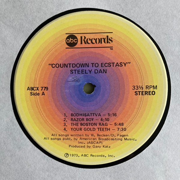 Steely Dan - Countdown To Ecstasy (1973) - VG+ LP Record 1974 ABC USA Vinyl - Pop Rock - Shuga Records