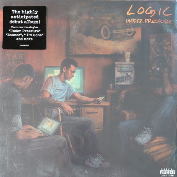 Logic - Under Pressure - Mint- 2 LP Record 2014 Def Jam Visionary Music USA Vinyl & Insert - Hip Hop / Conscious