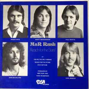 M&R Rush - Reach For The Stars! - Mint- 10" EP Record 1980 DSA USA Vinyl & Insert - Chicago Rock & Roll - Shuga Records
