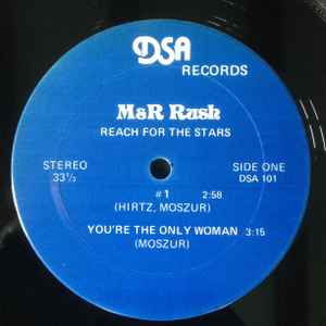 M&R Rush - Reach For The Stars! - Mint- 10" EP Record 1980 DSA USA Vinyl & Insert - Chicago Rock & Roll - Shuga Records