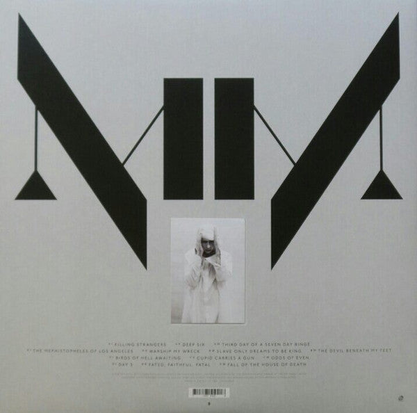 Marilyn Manson - The Pale Emperor - Mint- 2 LP Record 2015 Cooking Europe 180 gram White Vinyl & Inserts - Rock / Industrial - Shuga Records