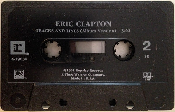 Eric Clapton - Tears In Heaven - Mint- Cassette Single 1992 Reprise USA Tape - Soft Rock / Pop Rock - Shuga Records