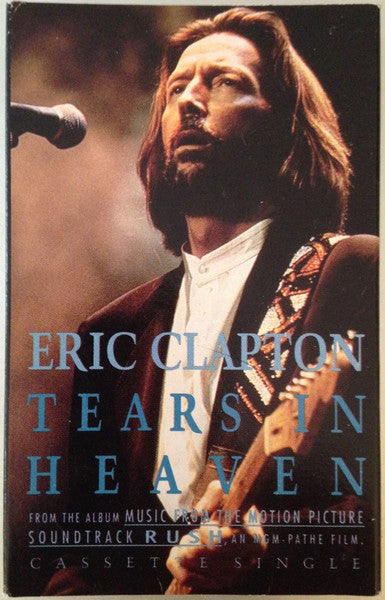 Eric Clapton - Tears In Heaven - Mint- Cassette Single 1992 Reprise USA Tape - Soft Rock / Pop Rock - Shuga Records