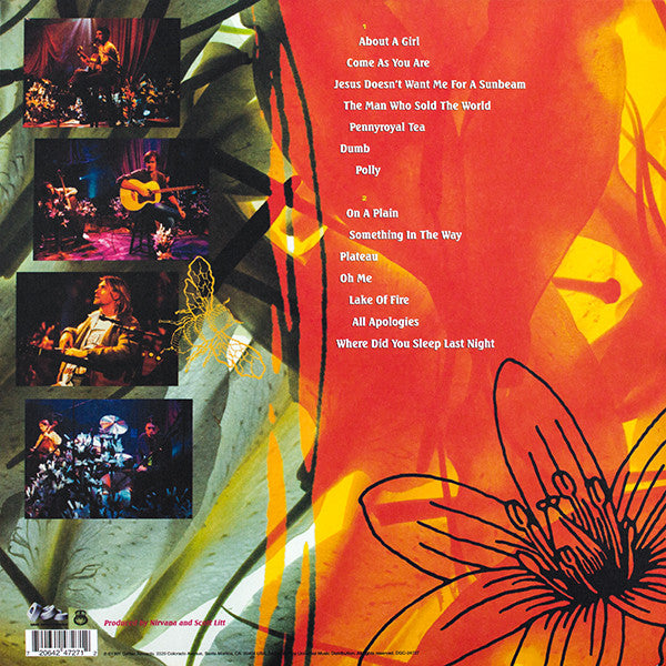 Nirvana - MTV Unplugged In New York (1993) - Mint- LP Record 2013 DGC 180 gram Vinyl & Insert - Grunge / Acoustic - Shuga Records