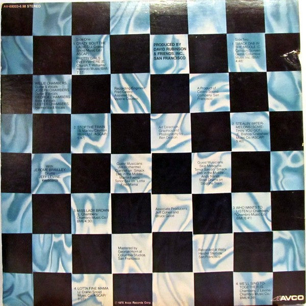 The Chambers Brothers - Right Move - VG+ LP Record 1975 Avco USA Original Vinyl - Soul / Rhythm & Blues - Shuga Records