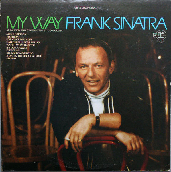 Frank Sinatra - My Way - VG+ LP Record 1969 Reprise USA Vinyl - Jazz / Big Band / Pop - Shuga Records
