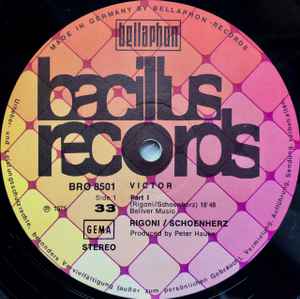 Rigoni / Schoenherz - Victor - VG+ 2 LP Record 1975 Bacillus Bellaphon German Vinyl & Booklet - Prog Rock / Symphonic Rock - Shuga Records