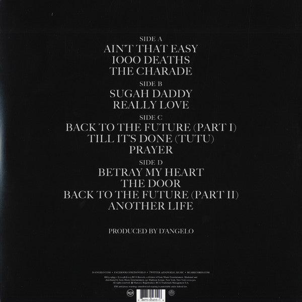 D'Angelo And The Vanguard - Black Messiah - Mint- 2 LP Record 2015 RCA USA Original Press Vinyl, Booklet & Download - Soul / R&B / Funk - Shuga Records