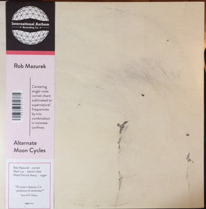 Rob Mazurek - Alternate Moon Cycles - Mint- LP Record 2014 International Anthem Vinyl & Insert - Jazz / Avant-garde / Free Improvisation
