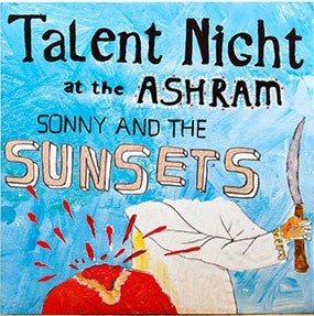 Sonny And The Sunsets - Talent Night At The Ashram - Mint- LP Record 2015 Polyvinyl USA Red Vinyl & Insert - Indie Rock - Shuga Records