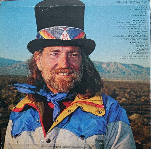 Willie Nelson - Stardust - VG+ LP Record 1978 Columbia USA Original Vinyl - Country - Shuga Records