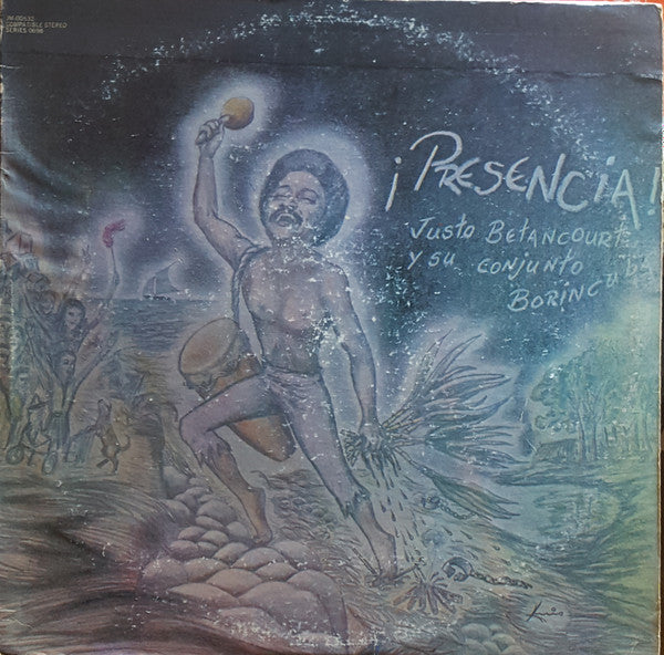 Justo Betancourt Y Su Conjunto Borincuba - ¡Presencia! - VG+ LP Record 1978 Fania USA Original Vinyl - Latin / Salsa / Merengue - Shuga Records
